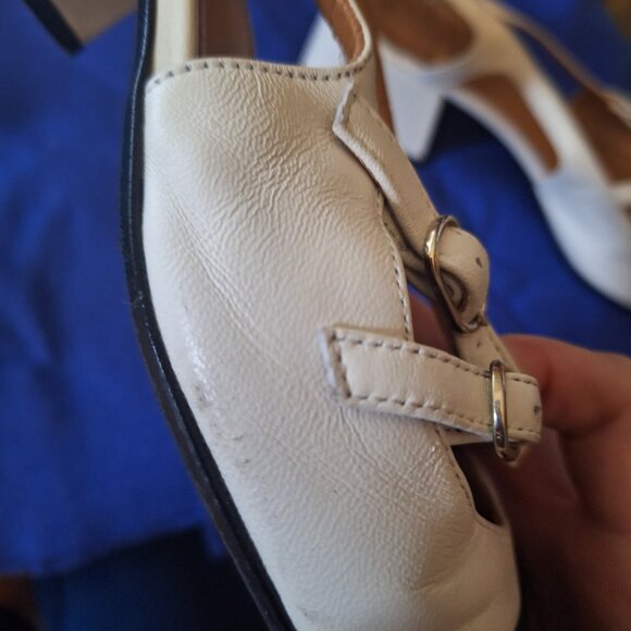 Sezane Paula Babies Ecru / Black - Size 9/40 - Picture 4 of 6